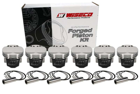 Wiseco BMW M50B25 2.5L Engine 11:1 CR 85MM Bore Custom Pistons (Set of 6) - KE114M85