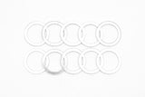 DeatschWerks -8 AN Aluminum Crush Washer (Pack of 10) - 6-02-0303