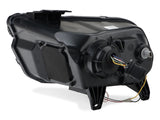 Raxiom 13-14 Ford Mustang w/ Factory HIDLED Halo Projector Headlights- Black Housing (Smoked Lens) - 49170