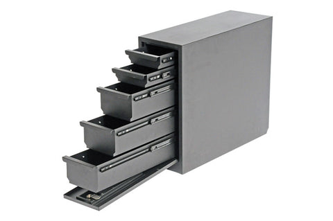 Dee Zee Universal Tool Box - Wheel Well Box With Drawers (Steel) - DZ95D