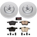Power Stop 11-14 Volvo S60 Front Z23 Evolution Sport Coated Brake Kit - CRK5613