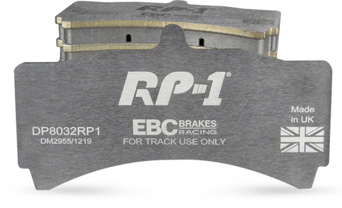 EBC Racing Alcon Mono4 Caliper RP-1 Race Front Brake Pads - DP8066RP1