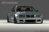 GReddy 99-06 BMW E46 Coupe Pandem Wide Body Rear Fenders (SPECIAL ORDER) - 17090224