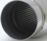 Vibrant SS Resonator (Standard Design) 2.5in inlet/outlet x 18in long - 1793