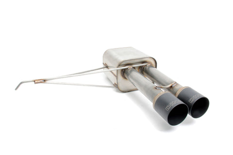 Dinan 14-24 Mini Cooper S (F55) 5-Door Free Flow Axleback Exhaust System - Black Tips - D660-0063-BLK