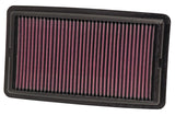 K&N Replacement Panel Air Filter for 2014-2015 Acura MDX 3.5L V6 - 33-5013