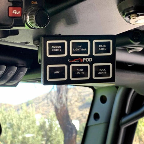sPOD 07-18 Wrangler JK SourceLT w/ Mini6 for Jeep - 873175