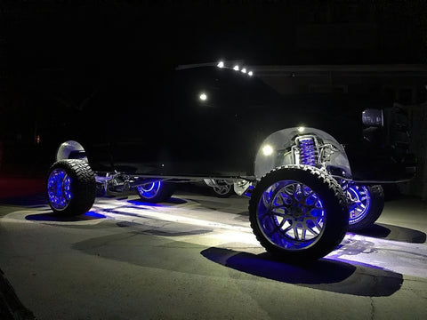 Oracle Bluetooth + RF Underbody Rock Light Kit - 4 PCS - ColorSHIFT - 5818-333