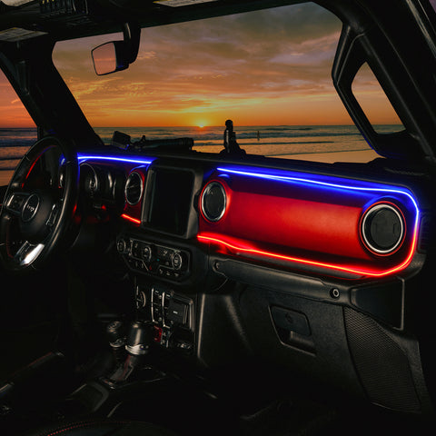 ORACLE Lighting Jeep Wrangler JL / Gladiator JT ColorSHIFT Fiber Optic LED Interior Kit - 4236-333