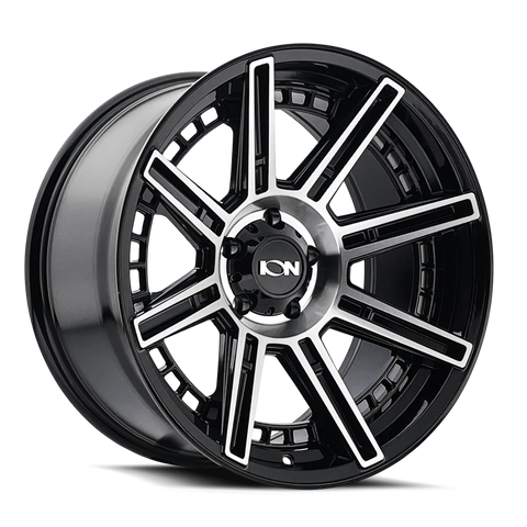 ION Type 149 20x10 / 8x165.1 BP / -24mm Offset / 125.2mm Hub Black/Machined Wheel - 149-2181B