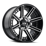 ION Type 149 20x10 / 5x127 BP / -24mm Offset / 78.1mm Hub Black/Machined Wheel - 149-2173B