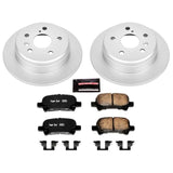 Power Stop 00-01 Toyota Camry Rear Z17 Evolution Geomet Coated Brake Kit - CRK1083