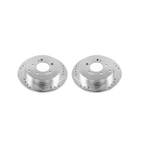 Power Stop 06-09 Hyundai Azera Rear Evolution Drilled & Slotted Rotors - Pair - JBR1335XPR
