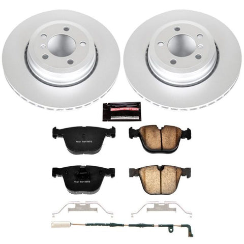 Power Stop 06-08 BMW 750i Rear Z23 Evolution Sport Coated Brake Kit - CRK5283