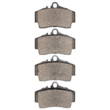 DFC 97-12 Porsche Cayman Rear 4000 Hybridynamic Brake Pads - 4000-0738-00