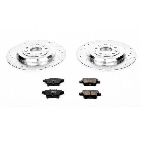 Power Stop 05-07 Ford Five Hundred Rear Z23 Evolution Sport Brake Kit - K4600