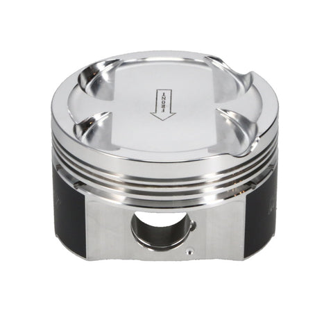 Manley 93-98 Toyota Supra Turbo (2JZGTE) 86.5mm +5mm Bore 9:1 Dish Piston Set with Ring - 609005CE-6
