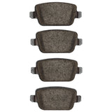 R1 07-12 Volvo S80 Rear Semi Met Brake Pads - 2311-1314-00