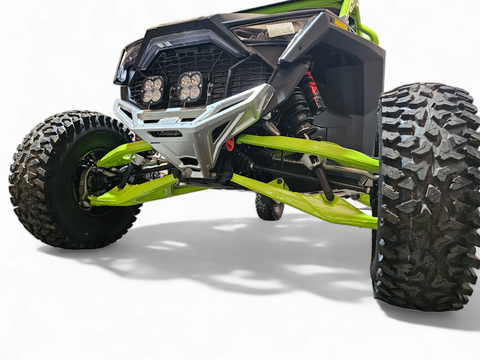 Elektric Offroad 2022-2025 Polaris Rzr Pro R/ Pro S/Turbo R Billet Front Winch Bumper Anodized Clear - FWB610031