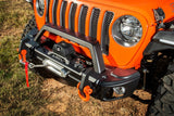 Rugged Ridge 18-22 Jeep Wrangler JL/JT Grille Arcus Front Bumper Stamped Steel Overrider Bar - 11549.07