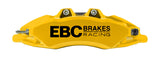 EBC Racing 17-21 Honda Civic Type-R (FK8) Yellow Apollo-6 Calipers 380mm Rotors Front Big Brake Kit - BBK037YEL-1