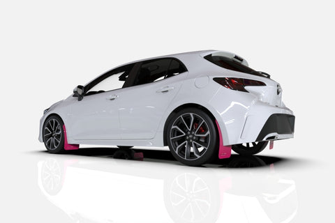 Rally Armor 22-26 Subaru WRX Pink Mud Flap BCE Logo - MF92-BCE22-PK/BLK