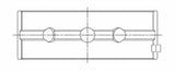 ACL Saab I4 DOHC B204 / B205 / B234 / B235 Standard Main Bearing Set - 5M2015H-STD