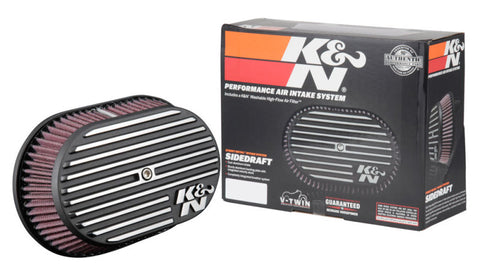K&N Street Metal Intake System for 02-06 Harley-Davidson Road King F/I 88cl Side Draft Dyna/Softail - RK-3953