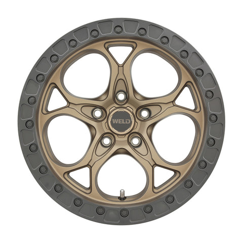 Weld Off-Road W106 17X9.0 Ledge 5X127 ET-12 BS4.50 Satin Bronze Satin Black 71.5 - W10679075450