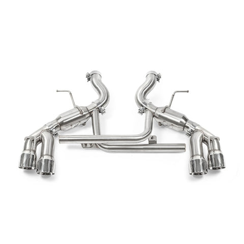 Mishimoto 2016+ Chevrolet Camaro SS Quad-Tip Pro Axle-Back Exhaust w/ Polished Tips - MMEXH-CAM8-16AQTPP