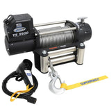 Superwinch 9500 LBS 12V DC 11/32in x 95ft Steel Rope Tiger Shark 9500 Winch - 1595200