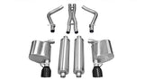 Corsa 11-14 Chrysler 300 R/T 5.7L V8 Black Sport Cat-Back Exhaust - 14535BLK
