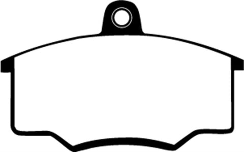 EBC 80-82 Audi 4000 1.6 Greenstuff Front Brake Pads - DP2310