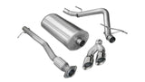 Corsa 2009-2009 Chevrolet Silverado Crew Cab/Short Bed 1500 4.8L V8 Polished Sport Cat-Back Exhaust - 14904