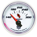 Autometer C2 Electric Oil Temperature 2 1/16in 140-300 F Gauge - 7148