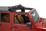 Bestop 07-18 Jeep Wrangler JK Sunrider For Hardtop (Premium Black Twill 2-Door Or 4-Door) - 52453-17