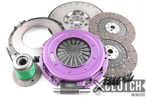 XClutch 11-14 Ford Mustang GT 5.0L 10.5in Twin Solid Organic Clutch Kit - XKFD27655-2G