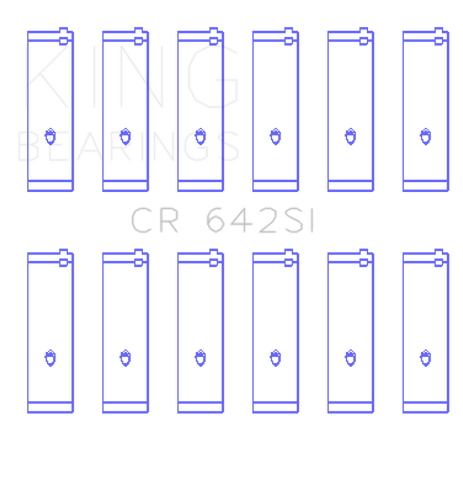 CONNECTING ROD BEARING SET, For FORD V6 177CI 2.8L, 245CI 4.0L - CR642SI