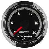 Autometer Gen4 Dodge Factory Match 52.4mm Full Sweep Electronic 0-2000 Deg F EGT/Pyrometer Gauge - 8547