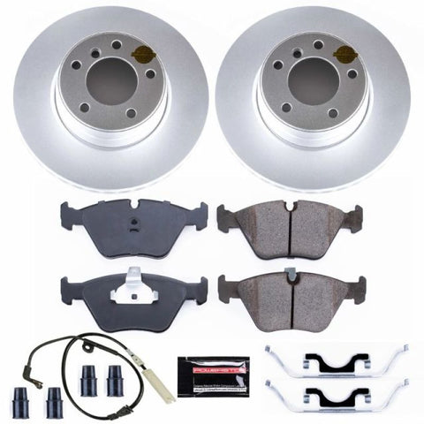 Power Stop 04-05 BMW 525i Front Z23 Evolution Sport Coated Brake Kit - CRK5156