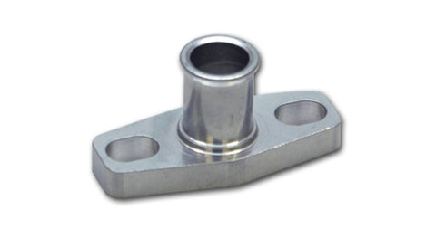 Vibrant Billet AL Oil Drain Flange w/ integrated 5/8in Male Neck T3 T3/T4 T04 GT40-GT55 BB Turbos - 2850