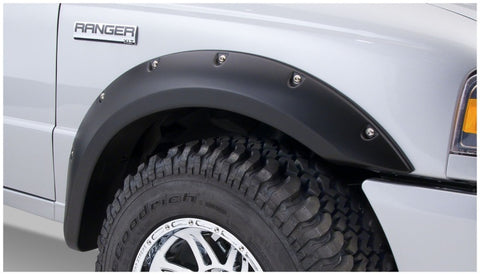 Bushwacker 93-11 Ford Ranger Pocket Style Flares 2pc - Black - 21037-02