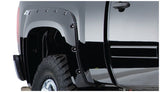 Bushwacker 07-13 Chevy Silverado 1500 Fleetside Cutout Style Flares 4pc 78.7/97.6in Bed - Black - 40949-02