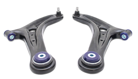 SuperPro 14-19 Ford Fiesta ST Front Lower Control Arm Set w/ Preinstalled SuperPro Bushings - TRC1046