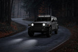 Hella Universal Black Magic 50in Tough Double Row Curved Light Bar - Spot & Flood Light - 358197631