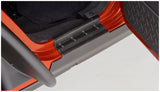 Bushwacker 07-18 Jeep Wrangler Unlimited Trail Armor Rocker Panel and Sill Plate Cover - Black - 14012