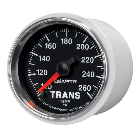 Autometer GS 100-260 degree Electronic Trans Temperature Gauge - 3857
