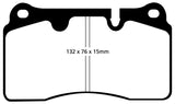 EBC 04-12 Aston Martin DB9 5.9 Redstuff Front Brake Pads - DP31908C
