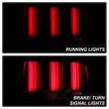 Spyder 05-09 Ford Mustang (Red Light Bar) LED Tail Lights - Smoke ALT-YD-FM05V3-RBLED-SM - 5086723