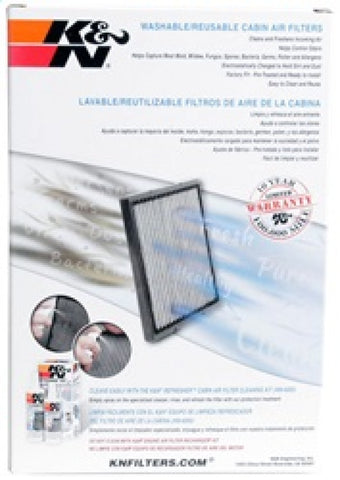K&N 05-15 Nissan Frontier, Mid-size Pickups & SUVs Cabin Air Filter - 2 per Box - VF1001